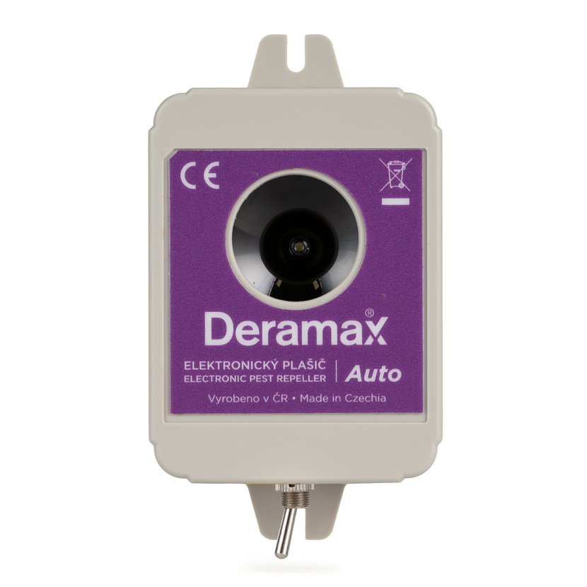 Deramax-Auto - Ultrazvukový plašič (odpudzovač) kún a hlodavcov